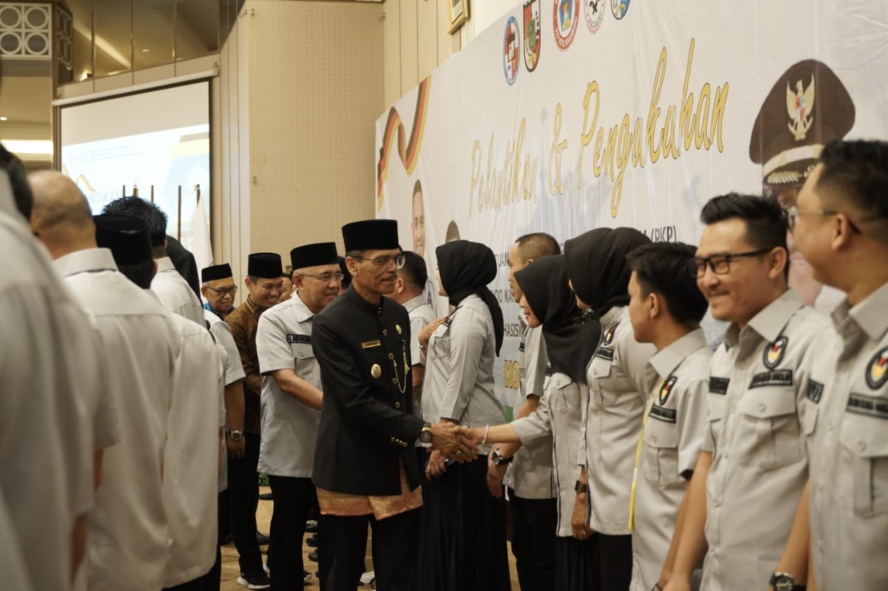 Febri Utama Pimpin PKP Kota Pekanbaru, Bupati Safaruddin harapkan semoga Amanah